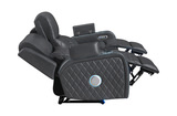 Jewels Power Reclining Sofa - Charcoal thumbnail 5