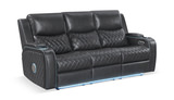 Jewels Power Reclining Sofa - Charcoal thumbnail 2