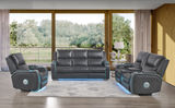 Jewels Power Reclining Sofa - Charcoal thumbnail 11