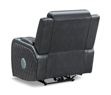 Jewels Power Recliner - Charcoal