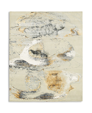 Hand Knotted Area Rug - 8′0″ X 10′1″