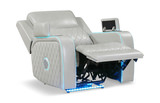 Jewels Power Recliner - Ice thumbnail 5