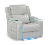 Jewels Power Recliner - Ice thumbnail 1