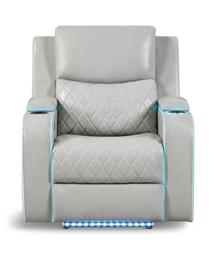 Jewels Power Recliner - Ice