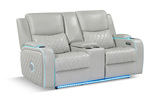 Jewels Power Reclining Loveseat With Console thumbnail 2