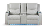 Jewels Power Reclining Loveseat With Console thumbnail 1