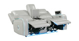 Jewels Power Reclining Loveseat With Console thumbnail 6