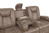 Harmony Reclining Loveseat With Console - Sand thumbnail 6