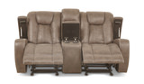 Harmony Reclining Loveseat With Console - Sand thumbnail 3