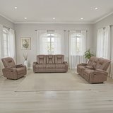 Harmony Reclining Sofa - Sand thumbnail 6