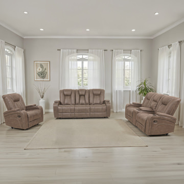 Harmony Reclining Sofa - Sand