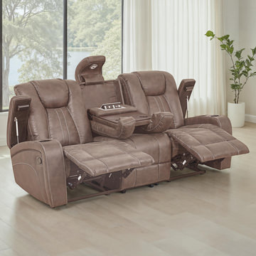 Harmony Reclining Sofa - Sand
