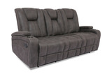 Harmony Reclining Sofa - Charcoal thumbnail 3