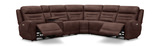 Rhonda 6 Piece Leather Power Reclining Sectional thumbnail 3