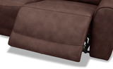 Rhonda 6 Piece Leather Power Reclining Sectional thumbnail 5