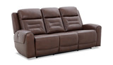 Rhonda Leather Power Reclining Sofa thumbnail 2