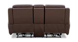 Rhonda Leather Power Reclining Loveseat With Console thumbnail 3