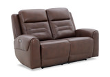 Rhonda Leather Power Reclining Loveseat thumbnail 2