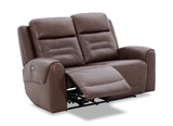 Rhonda Leather Power Reclining Loveseat thumbnail 5