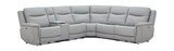 Penny 6 Piece Leather Power Reclining Sectional thumbnail 1