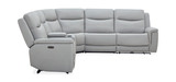 Penny 6 Piece Leather Power Reclining Sectional thumbnail 4