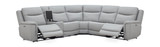 Penny 6 Piece Leather Power Reclining Sectional thumbnail 3