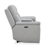 Penny Leather Power Reclining Loveseat With Console thumbnail 4