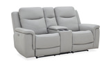 Penny Leather Power Reclining Loveseat With Console thumbnail 2