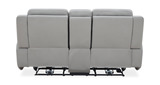 Penny Leather Power Reclining Loveseat With Console thumbnail 3