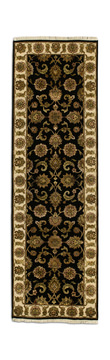 Hand Knotted Area Rug - 2′6″ X 8′3″