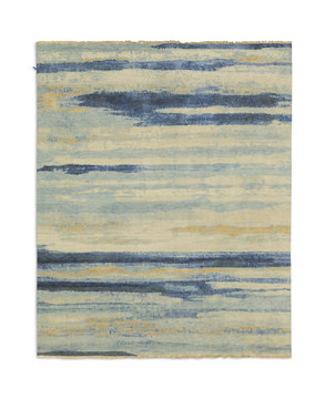 Hand Knotted Area Rug - 8′1″ X 10′1″