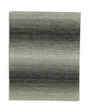 Rainbow Hand Knotted Area Rug - 7′9″ X 9′9″    thumbnail 1