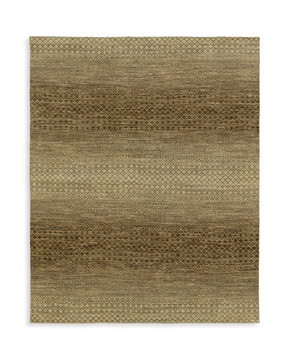 Rainbow Hand Knotted Area Rug - 7′9″ X 9′9″