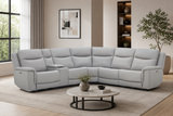 Penny 6 Piece Leather Power Reclining Sectional thumbnail 4