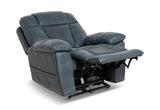 Eddie Leather Immersive Sound Power Lift Chair - Slate thumbnail 4