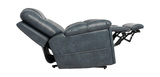 Eddie Leather Immersive Sound Power Lift Chair - Slate thumbnail 5