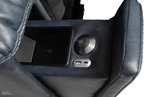 Eddie Leather Immersive Sound Power Lift Chair - Slate thumbnail 15