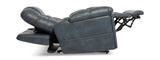 Eddie Leather Immersive Sound Power Lift Chair - Slate thumbnail 7