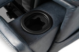 Eddie Leather Immersive Sound Power Lift Chair - Slate thumbnail 14