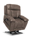 Eddie Leather Immersive Sound Power Lift Chair  - Cappuccino  thumbnail 2