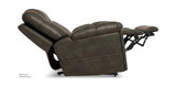 Eddie Leather Immersive Sound Power Lift Chair  - Smoke thumbnail 4