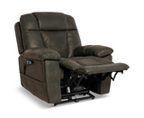 Eddie Leather Immersive Sound Power Lift Chair  - Smoke thumbnail 3