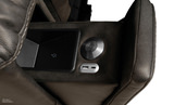 Eddie Leather Immersive Sound Power Lift Chair  - Smoke thumbnail 13