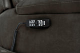 Eddie Leather Immersive Sound Power Lift Chair  - Smoke thumbnail 12