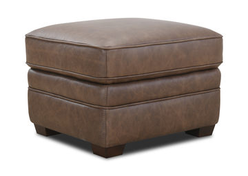 Chaya Leather Ottoman