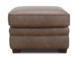 Chaya Leather Ottoman  thumbnail 2