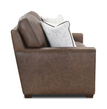Chaya Leather Loveseat thumbnail 4