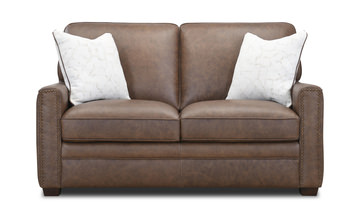 Chaya Leather Loveseat