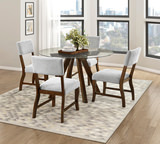 Marilyn Dining Table With 4 Chairs - Grey thumbnail 2