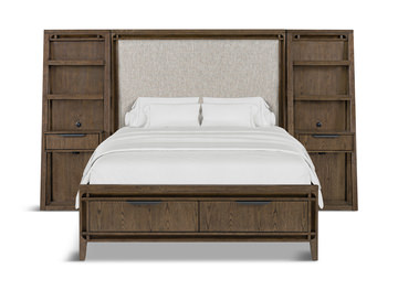 Rennie Upholstered Storage Bed - Queen